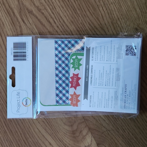 Project Life Boy Themed Cards for Project Life pocket scrapbooks - USED - Picture 2 of 2